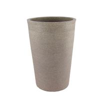 Vaso Plastico Coluna Redonda 36x25x58 Cimento Vaso Plastico Coluna Redonda 36x25x58 Cimento