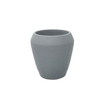 Vaso plastico egipcio 46 cm cimento