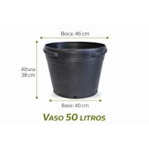 Vaso plástico Flexíveis Para Mudas 50 Litros Vaso plástico Flexíveis Para Mudas 50 Litros