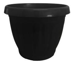Vaso Plástico Grego Redondo De Flores Plantas 9 Litros
