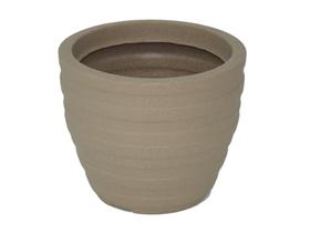 Vaso plastico inca 24 cm areia tramontina