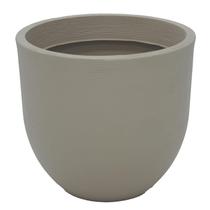 Vaso plastico laos 45 cm bege