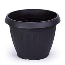 Vaso Plástico p/ Flores Plantas 1,5 litros preto Vaso Plástico p/ Flores Plantas 1,5 litros preto