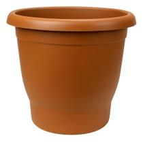 Vaso Plástico Redondo 44L Terracota Para Plantas Grandes