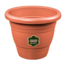 Vaso Plástico Redondo Terra Cota Sanremo Vaso Plástico Redondo Terra Cota Sanremo