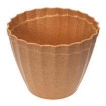 Vaso Plissado P Mogno / cores variadas- Evo Produtos Sustentáveis