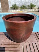 Vaso Polietileno Bojo Grande Alt 40cm Cores Decoração Jardim