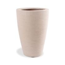 Vaso Polietileno Cone Grafiato Redondo p/ Plantas e Jardins Decorativo