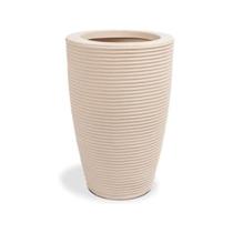 Vaso Polietileno Cone Riscato Redondo p/ Plantas e Jardins Decorativo Vaso Polietileno Cone Riscato Redondo p/ Plantas e Jardins Decorativo