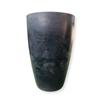 Vaso Polietileno para Plantas Coluna Redonda Cone Lisa Moderna Jardim Sala N3