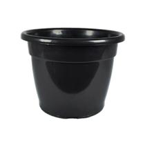 Vaso Pote 24 Preto 5,3 Litros Plástico Frutíferas E Mudas