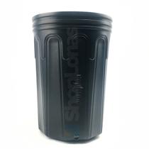 Vaso Pote Preto Mudas Plástico 2,6 Litros Nutriplan Kit 5 Vaso Pote Preto Mudas Plástico 2,6 Litros Nutriplan Kit 5