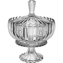 Vaso Potiche Bomboniere Home&co Crystal 30x22cm Transparente Vaso Potiche Bomboniere Home&co Crystal 30x22cm Transparente