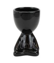 Vaso Preto Cerâmica Boneco Meditando 11x8x6.5cm AP6882-2138(PRETO)