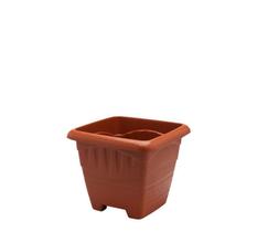 Vaso Quadrado 6 Litros Plastico Terra Cota