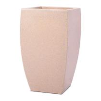 Vaso Quadrado Apolo Bege 45 Terrano Vaso Quadrado Apolo Bege 45 Terrano