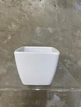 Vaso Quadrado de Plástico de 7,5x7,5x6,5cm