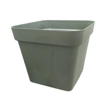 Vaso Quadrado Florata Verde 21,5 Litros - 33cm x 33cm Vaso Quadrado Florata Verde 21,5 Litros - 33cm x 33cm