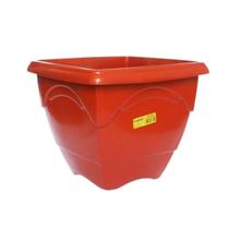 Vaso Quadrado Grande 12,5L - Cores Variadas para Decoração e Jardinagem