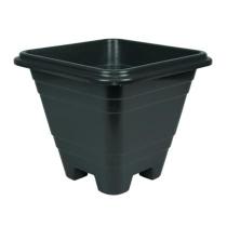 Vaso quadrado n 22 preto Vaso quadrado n 22 preto