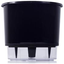 Vaso Raiz Auto Irrigável 16x14 Preto Cultivar Plantar Promo