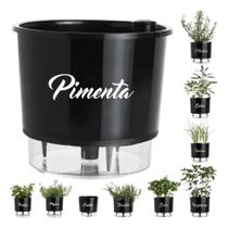 Vaso Raiz Auto Irrigável Gourmet 16Cm Autoirrigável Te Pimen