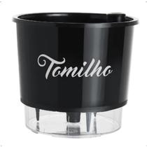 Vaso Raiz Auto Irrigável Gourmet 16cm Autoirrigável Temperos