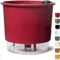 Vaso Raiz Autoirrigável 12x11cm N2 Pequeno Auto Irrigável Plantas Flores Anti Dengue -
