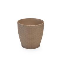 Vaso Rattan M2 4,6 Litros Palha Injeplastec