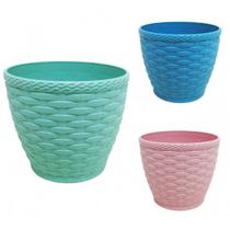 Vaso Rattan Redondo Color M2