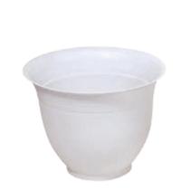 Vaso Redondo 22 cm Cinza Decorativo Para plantas - BRASAMI