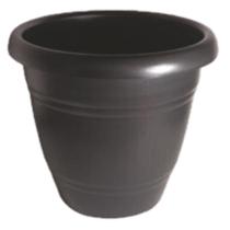 Vaso Redondo 30 cm Preto Decorativo Para plantas - BRASAMI Vaso Redondo 30 cm Preto Decorativo Para plantas - BRASAMI