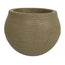 Vaso Redondo em Polietileno Ant UV - Resistente e Ideal para Ambientes Externos (20x22 cm) Vaso Redondo em Polietileno Ant UV - Resistente e Ideal para Ambientes Externos (20x22 cm)