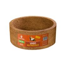 Vaso Redondo Fibra de Coco Nutricoco N 5 (14x31cm)