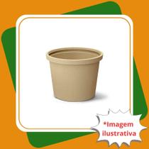 Vaso Redondo Hércules cor cimento Vaso Redondo Hércules cor cimento