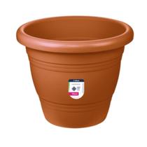 Vaso Redondo Jardim 35cm Plástico Atlas