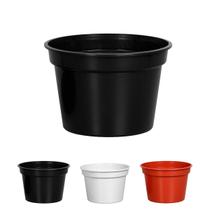 Vaso Redondo Pequeno Plástico 5,5 Litros Cores Quintal Flor