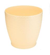 Vaso redondo rattan palha extra grande 94 l 53,5 x 54cm - INJEPLASTEC