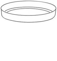 Vaso Redondo Rattan Terracota 43 Cm 36 Litros Preto