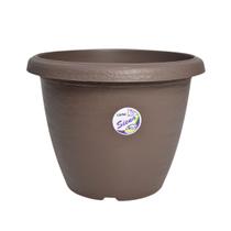 Vaso Redondo Siena para Plantas e Flores 25cm de Plástico Vaso Redondo Siena para Plantas e Flores 25cm de Plástico