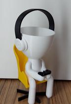 Vaso Robert Plant Gamer Bob Para Suculentas