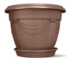 Vaso Romano Redondo 02 com Prato Nutriplan cor