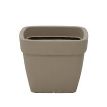 Vaso Romano Tramontina em Polietileno Areia 32 cm Vaso Romano Tramontina em Polietileno Areia 32 cm