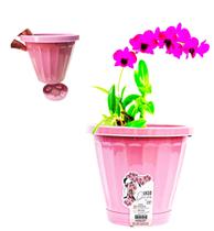 Vaso Rosa Rose para Flores Rosas Orquídeas Decorativo 1.9 Litros para Jardins Ambientes