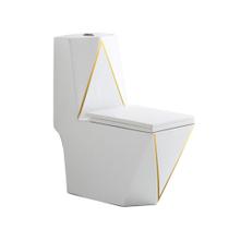 Vaso Sanitário Acoplado (monobloco) Imperial Diamond Gold