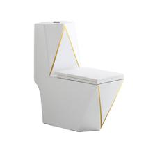 Vaso Sanitário Acoplado (monobloco) Imperial Diamond Gold - Smart Norte