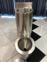 Vaso sanitário c/ lavatório acoplado inox antivandalismo