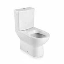 Vaso Sanitário com Caixa Acoplada e Acessórios de Instalação e Assento Pp Soft Close Vesuvio Icasa