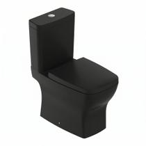 Vaso Sanitário com Caixa Acoplada Roca / Incepa Boss 1897230081108 Matte Black