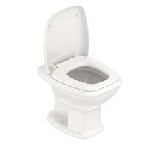 Vaso Sanitário Convencional com Assento Queda Amortecida Fit Plus Celite